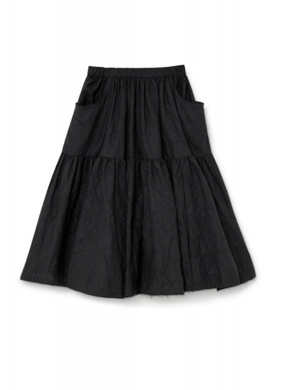 Little Creative Factory SS21 Swing Long Skirt Black